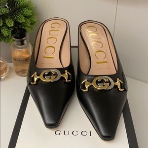 ❌SOLD❌ GUCCI Zumi Slides Kitten Heel